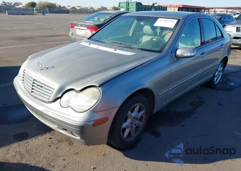 2003 Mercedes-Benz C 320 Sport from USA, damaged, VIN WDBRF64J23F305396